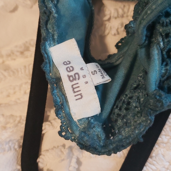 Umgee dress, teal blue - Picture 3 of 7